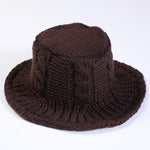 Chelsea Cross Stripes Beanie-Hats-Arimonz-brown-Arimonz