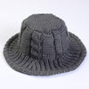 Chelsea Cross Stripes Beanie-Hats-Arimonz-gray-Arimonz