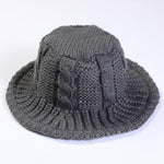 Chelsea Cross Stripes Beanie-Hats-Arimonz-gray-Arimonz