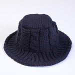 Chelsea Cross Stripes Beanie-Hats-Arimonz-navy-Arimonz