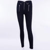 Chic Zipper Fold Pants-Pants-Arimonz-Arimonz