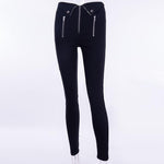 Chic Zipper Fold Pants-Pants-Arimonz-Arimonz