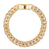 Chunky Metal Chain Anklet For Women Rhinestone Foot Bracelet Rock Jewelry-Anklets-Arimonz-Gold-Arimonz