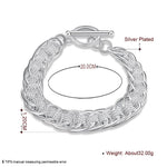 Circle Charm Bracelets Jewelry for Women Lady Bracelet-Braceletes-Arimonz-Arimonz