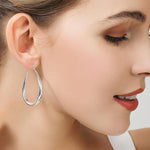 Circle Hoop Earrings For Women Fashion Charm Jewelry-Hoop Earrings-Arimonz-Arimonz