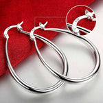 Circle Hoop Earrings For Women Fashion Charm Jewelry-Hoop Earrings-Arimonz-Arimonz
