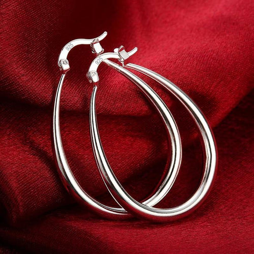 Circle Hoop Earrings For Women Fashion Charm Jewelry-Hoop Earrings-Arimonz-Arimonz