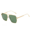 Classic Design Brand Sunglasses for Women Square Polarized Sun Glasses-Sunglasses-Arimonz-Gold Green-Gold-Arimonz