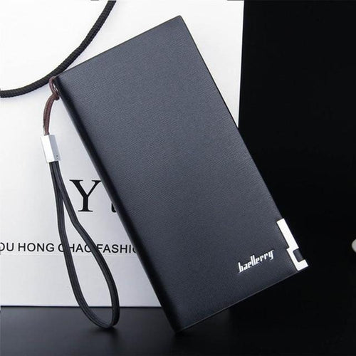 Classic Long Style Card Holder-Handbags-Arimonz-Black-Arimonz