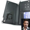 Classic Long Style Card Holder-Handbags-Arimonz-Black Photo Engrave-Arimonz