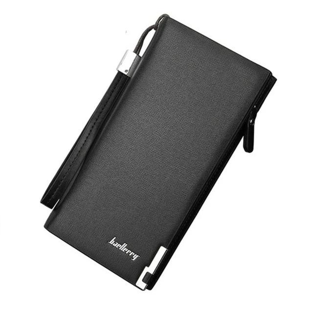 Classic Long Style Card Holder-Handbags-Arimonz-Black Quality-Arimonz