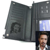 Classic Long Style Card Holder-Handbags-Arimonz-BlackB Photo Engrave-Arimonz