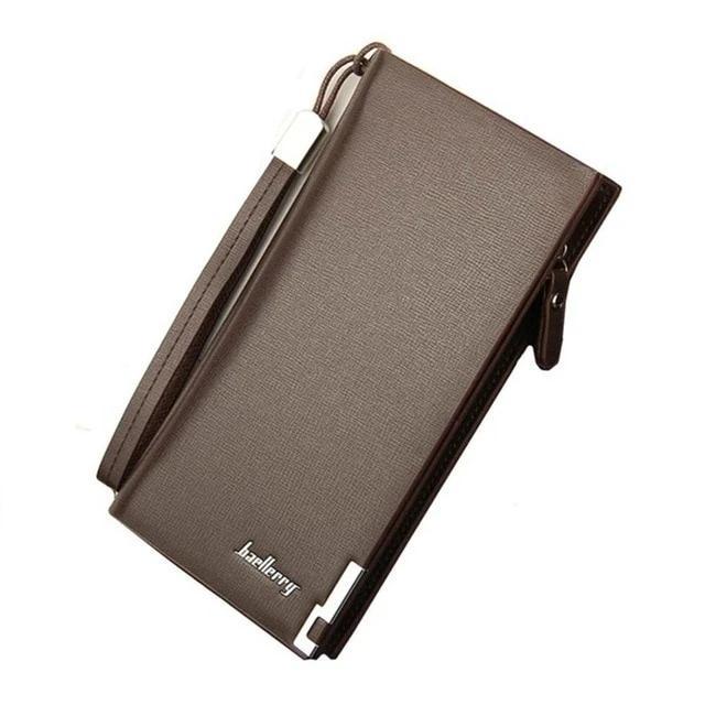 Classic Long Style Card Holder-Handbags-Arimonz-Brown Quality-Arimonz