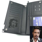 Classic Long Style Card Holder-Handbags-Arimonz-BrownB Photo Engrave-Arimonz