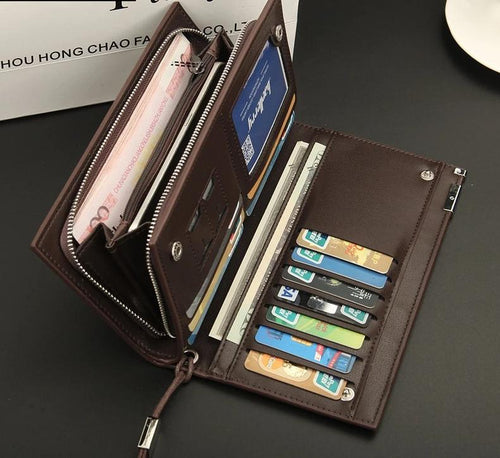 Classic Long Style Card Holder-Handbags-Arimonz-Arimonz