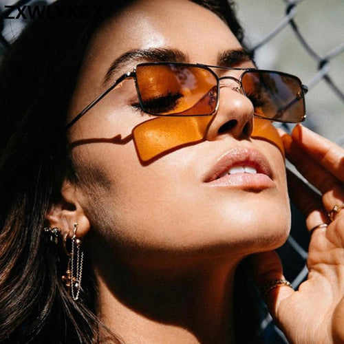 Classic Retro Sunglasses for Women Rectangle Sunglasses-Sunglasses-Arimonz-Arimonz