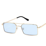 Classic Retro Sunglasses for Women Rectangle Sunglasses-Sunglasses-Arimonz-Blue-Arimonz
