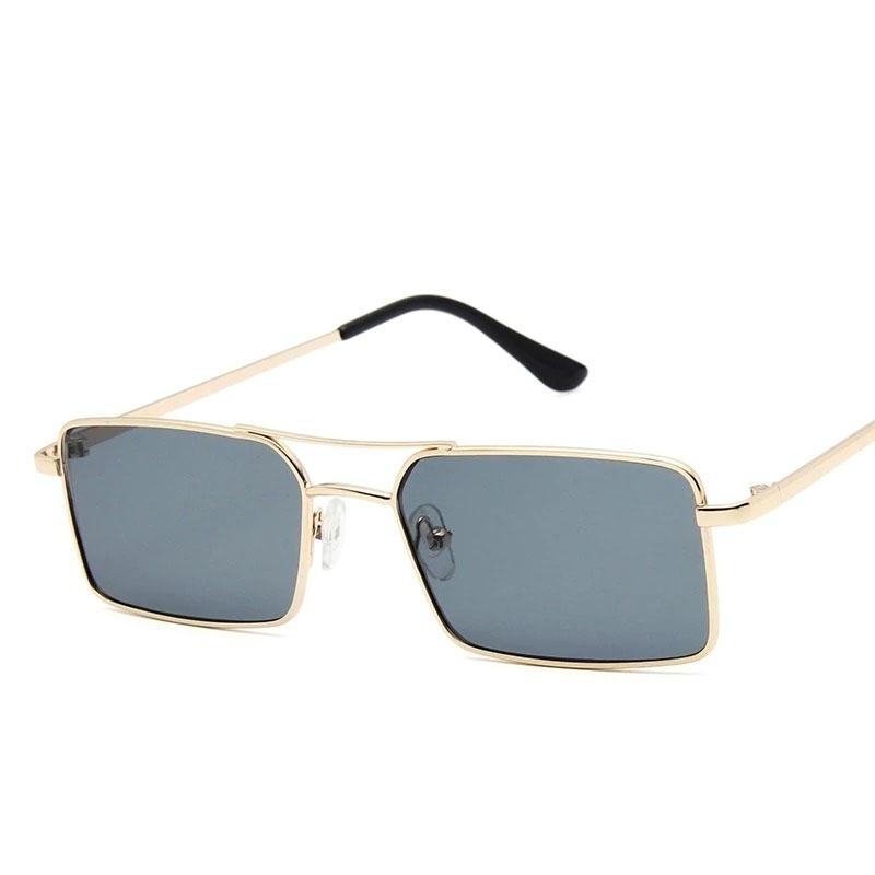 Classic Retro Sunglasses for Women Rectangle Sunglasses-Sunglasses-Arimonz-Gray-Arimonz
