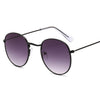 Classic Round Sunglasses-Sunglasses-Arimonz-Black Gradient Gray-Arimonz
