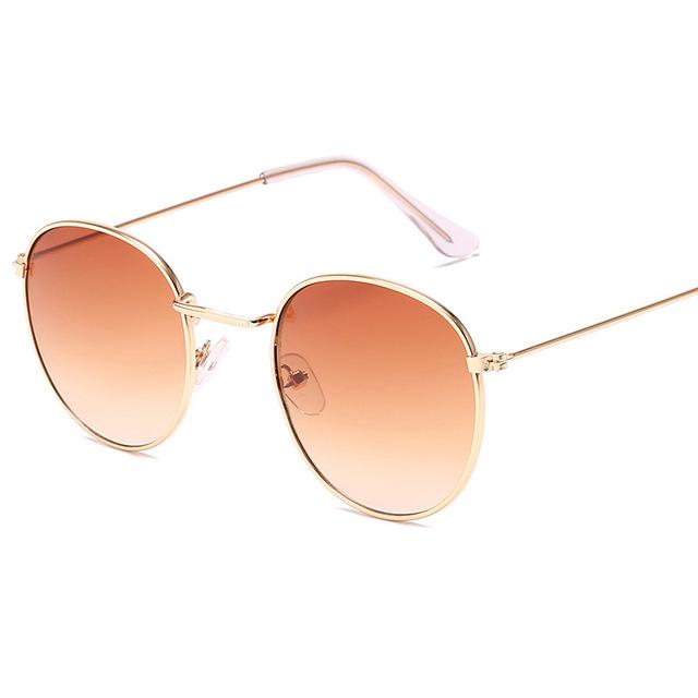 Classic Round Sunglasses-Sunglasses-Arimonz-Gold Gradient Tea-Arimonz