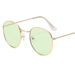 Classic Round Sunglasses-Sunglasses-Arimonz-Gold Ocean Green-Arimonz