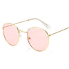 Classic Round Sunglasses-Sunglasses-Arimonz-Gold Ocean Pink-Arimonz