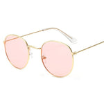Classic Round Sunglasses-Sunglasses-Arimonz-Gold Ocean Pink-Arimonz