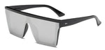Classic Square Sunglasses-Sunglasses-Arimonz-Black Silver-Arimonz