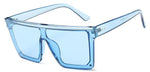 Classic Square Sunglasses-Sunglasses-Arimonz-Clear Blue-Arimonz