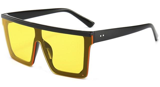 Classic Square Sunglasses-Sunglasses-Arimonz-Clear Yellow-Arimonz