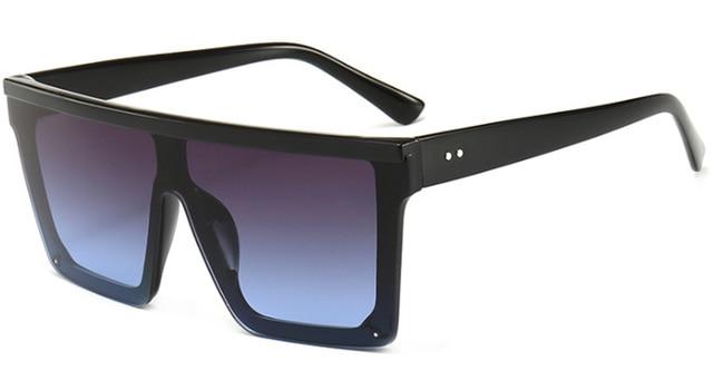 Classic Square Sunglasses-Sunglasses-Arimonz-Grey Blue Gradient-Arimonz