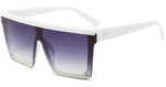 Classic Square Sunglasses-Sunglasses-Arimonz-White Grey-Arimonz