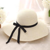 Classic Summer Straw Hat-Hats-Arimonz-Milk white-Arimonz