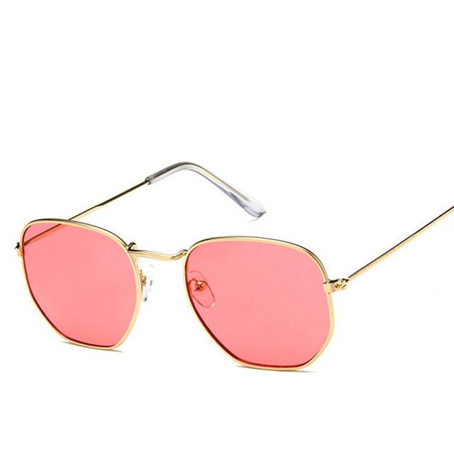Classic Vintage Sunglasses-Sunglasses-Arimonz-Gold OceanRed-Arimonz