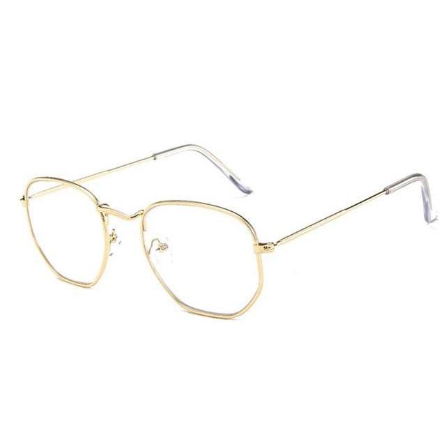 Classic Vintage Sunglasses-Sunglasses-Arimonz-Gold White-Arimonz