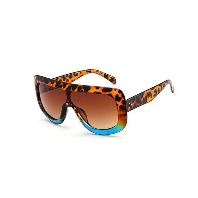 Classic Vintage Sunglasses-Sunglasses-Arimonz-Leopard Blue-Arimonz