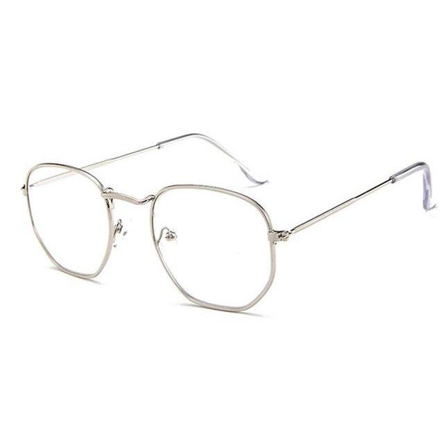 Classic Vintage Sunglasses-Sunglasses-Arimonz-Silver White-Arimonz