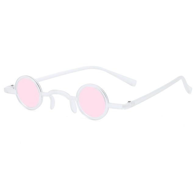 Classic Vintage Vampire Style Sunglasses For Women-Sunglasses-Arimonz-White Pink-Arimonz