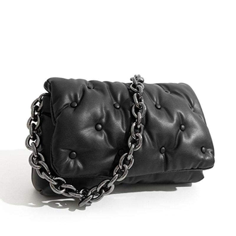 Classy Studded Shoulder Bag-Handbags-Arimonz-Arimonz