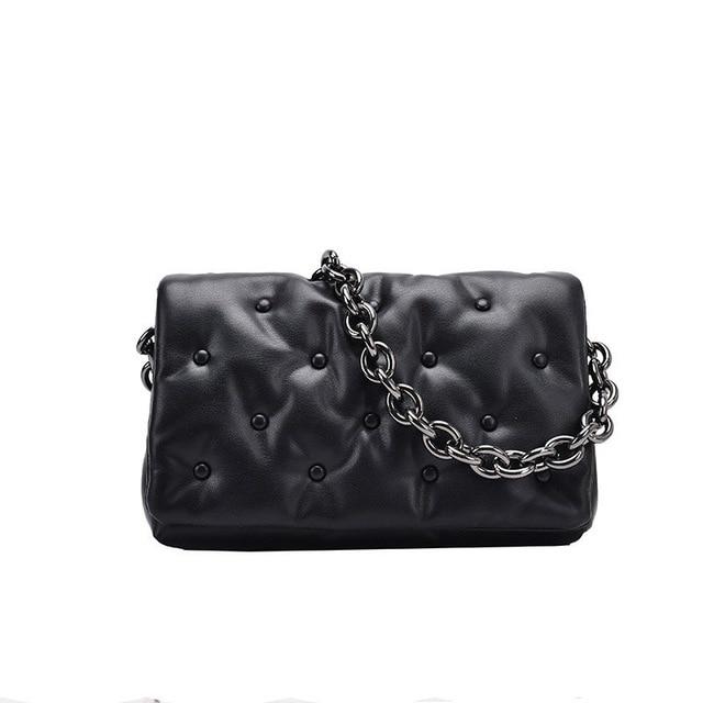Classy Studded Shoulder Bag-Handbags-Arimonz-Leather-Arimonz