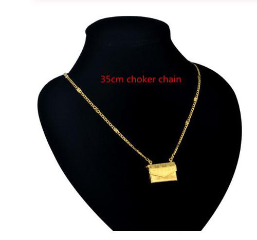Clavicle Statement Choker Necklace-Necklaces-Arimonz-Arimonz