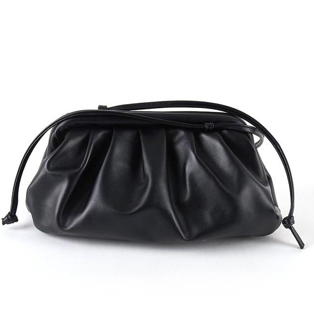 Cloud Clutch Bag-Handbags-Arimonz-black-Arimonz
