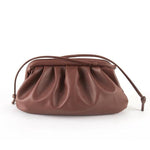 Cloud Clutch Bag-Handbags-Arimonz-Coffee-Arimonz