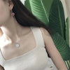 Coin Round Beautiful Pendant Necklace Creative Personality Women Necklace-Necklaces-Arimonz-Arimonz