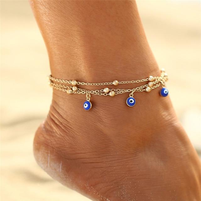 Colorful Bead Anklets-Anklets-Arimonz-14-Arimonz