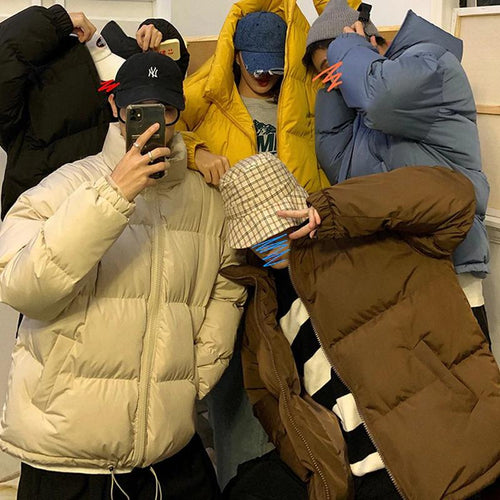 Colorful Bubble Coat Winter Jacket Parka Clothes Puffer Jackets-Bomber Coats-Arimonz-Arimonz