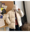 Colorful Bubble Coat Winter Jacket Parka Clothes Puffer Jackets-Bomber Coats-Arimonz-Beige-M-Arimonz