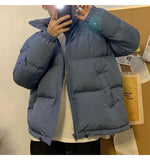 Colorful Bubble Coat Winter Jacket Parka Clothes Puffer Jackets-Bomber Coats-Arimonz-Blue-M-Arimonz