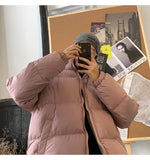 Colorful Bubble Coat Winter Jacket Parka Clothes Puffer Jackets-Bomber Coats-Arimonz-Pink-M-Arimonz