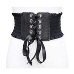 Corset Tassels Elastic Belt-Belts-Arimonz-Black-Arimonz